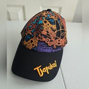 Tjapukai Black and Multicolor Cap